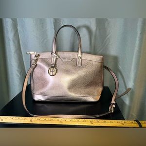 Henri Bendel Tote Rose Gold Purse